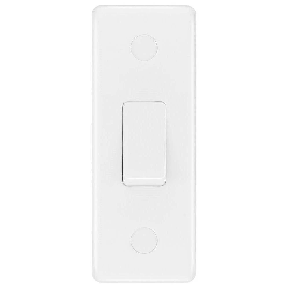BG White Moulded 1G Architrave Switch 847 3 BG White Moulded 1G Architrave Switch 847