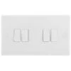 BG White Moulded 4G 2W Light Switch 844 -RS Electrical Supplies bg white moulded 4g 2w light switch 844