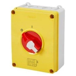 Gewiss Rotary Isolator HP Emergency 63A 4P GW70438P