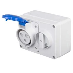 Gewiss Switched Interlocked Socket 32A 240V GW66015