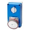 Gewiss Vertical Interlocked Socket IP67 63A 3P N & E 415V GW67264N -RS Electrical Supplies gewiss interlocked socket default title gewiss vertical interlocked socket ip67 63a 3p n e 415v gw67264n 40906685874481