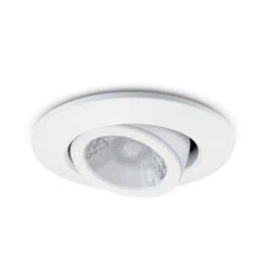 JCC V50 Tilt Dimmable LED Downlight White JC1002/WH