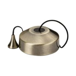 Knightsbridge 10AX 2 Way Pull Cord Switch Antique Brass 8300AB