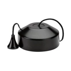 Knightsbridge 10AX 2 Way Pull Cord Switch Matt Black 8300MB