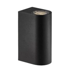 Nordlux Asbol Black Outdoor Wall Light 84971003