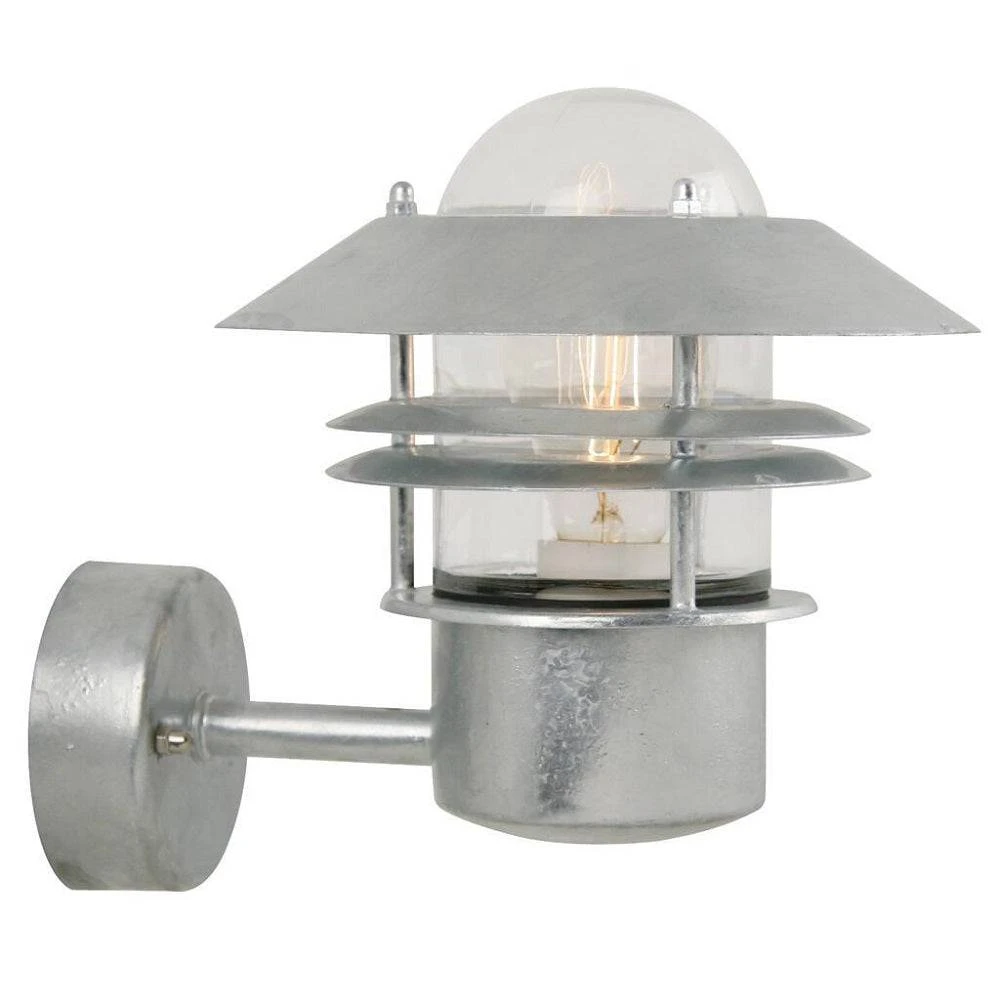 Nordlux Blokhus Galvanised Steel Outdoor Wall Light 25011031 3 Nordlux Blokhus Galvanised Steel Outdoor Wall Light 25011031