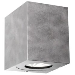 Nordlux CANTO Kubi 2 Galvanised Steel Outdoor Wall Light 49711031