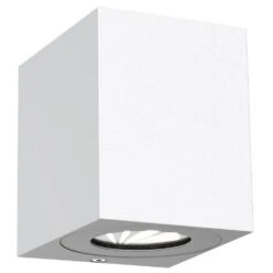 Nordlux CANTO Kubi 2 White Outdoor Wall Light 49711001