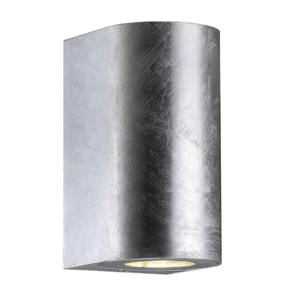 Nordlux CANTO Maxi 2 Galvanised Steel Outdoor Wall Light 49721031 3 Nordlux CANTO Maxi 2 Galvanised Steel Outdoor Wall Light 49721031