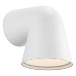 Nordlux Front Single White Outdoor Wall Light 46801001