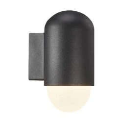 Nordlux Heka Black Outdoor Wall Light 2118211003