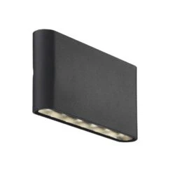 Nordlux Kinver Black Outdoor Wall Light 84181003