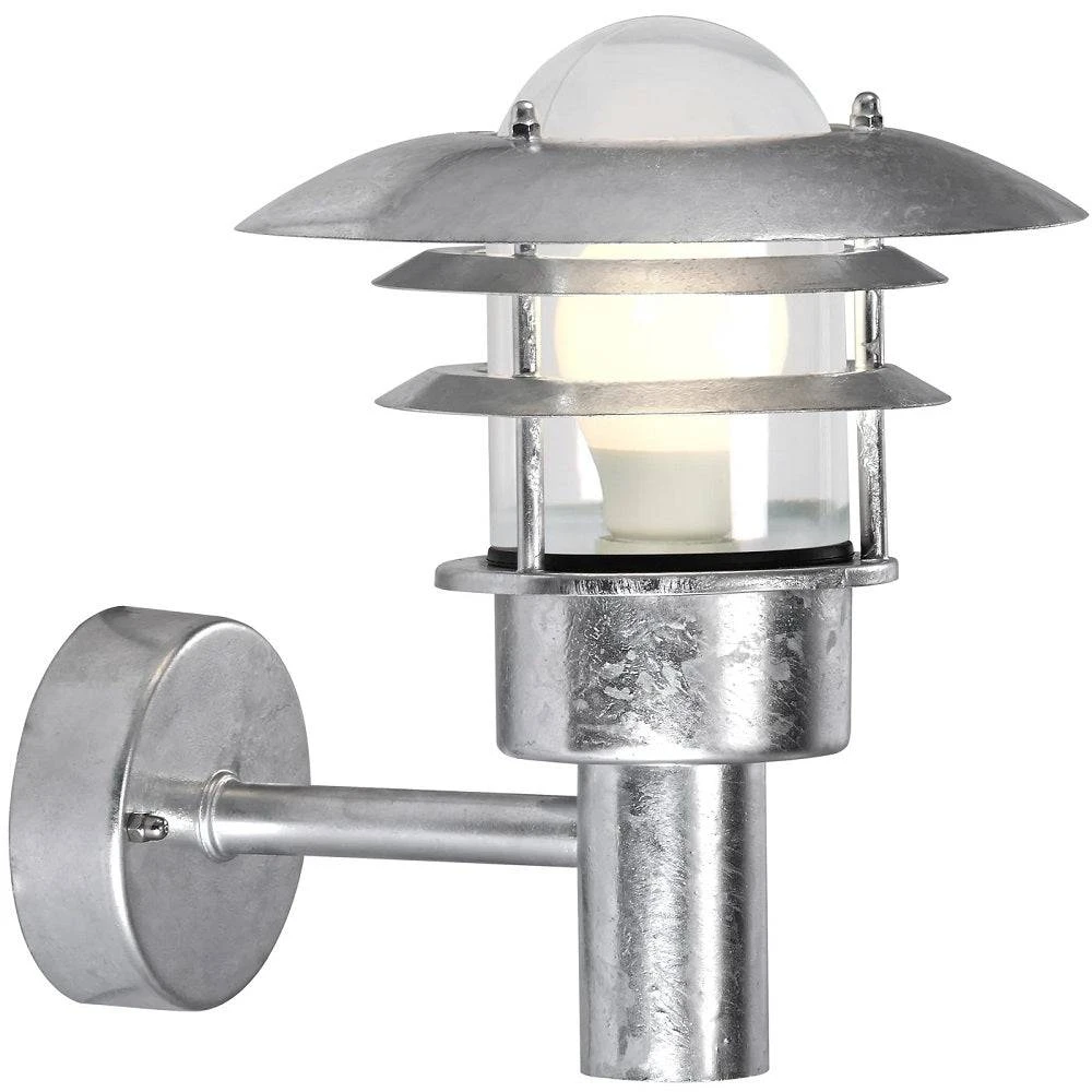 Nordlux Lonstrup 22 Garden Wall Light Galvanised 71431031 3 Nordlux Lonstrup 22 Garden Wall Light Galvanised 71431031