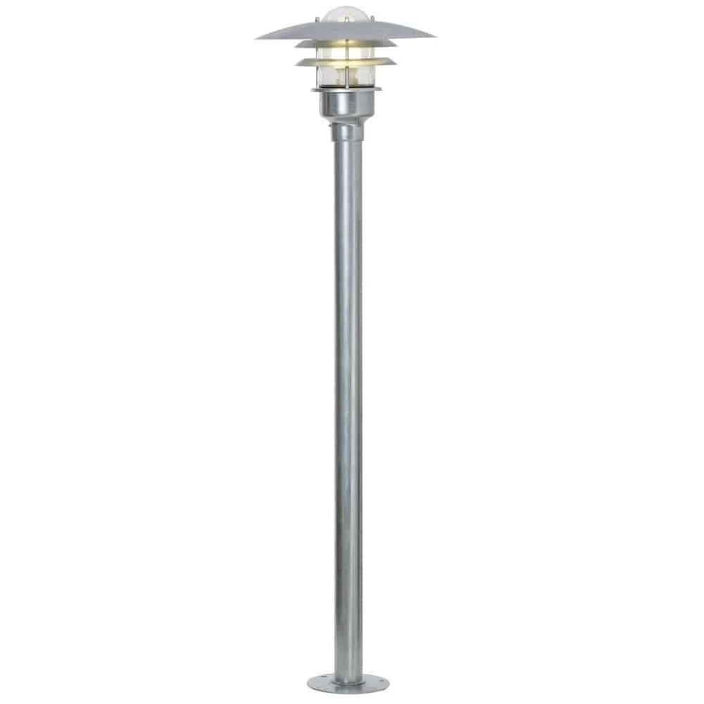 Nordlux Lonstrup 32 Garden Post 60w Galvanised Steel 71428031 3 Nordlux Lonstrup 32 Garden Post 60w Galvanised Steel 71428031