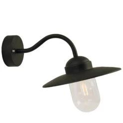 Nordlux Luxembourg Black Garden Wall Light 22671003