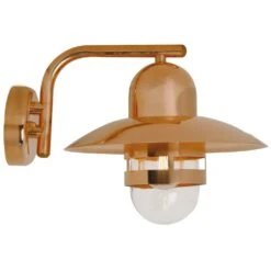 Nordlux Nibe Copper Wall Lantern 24981030