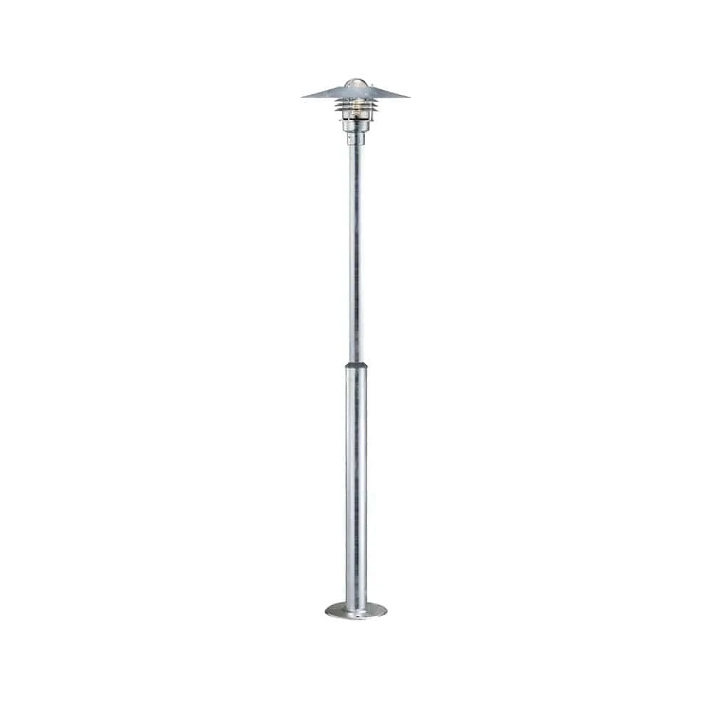 Nordlux Vejers 2M Galvanised Steel Garden Post Light 25168031 3 Nordlux Vejers 2M Galvanised Steel Garden Post Light 25168031