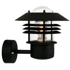 Nordlux Vejers Black Outdoor Wall Light 25091003
