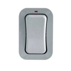 BG Storm Weatherproof 1G 2W Light Switch Slim WP12S