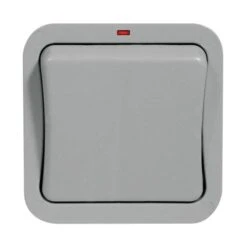 BG Storm Weatherproof 1G 2W Light Switch WP12
