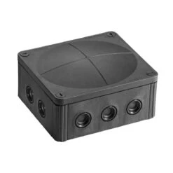 Wiska 1210 Combi Empty Enclosure Black 160 X 140 X 81mm 10101460