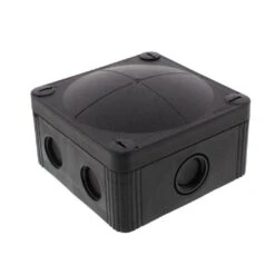 Wiska 407 Combi Empty Enclosure Black 95 X 95 X 60mm 10105601